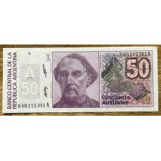ARGENTINA COL. 702R BILLETE REPOSICION